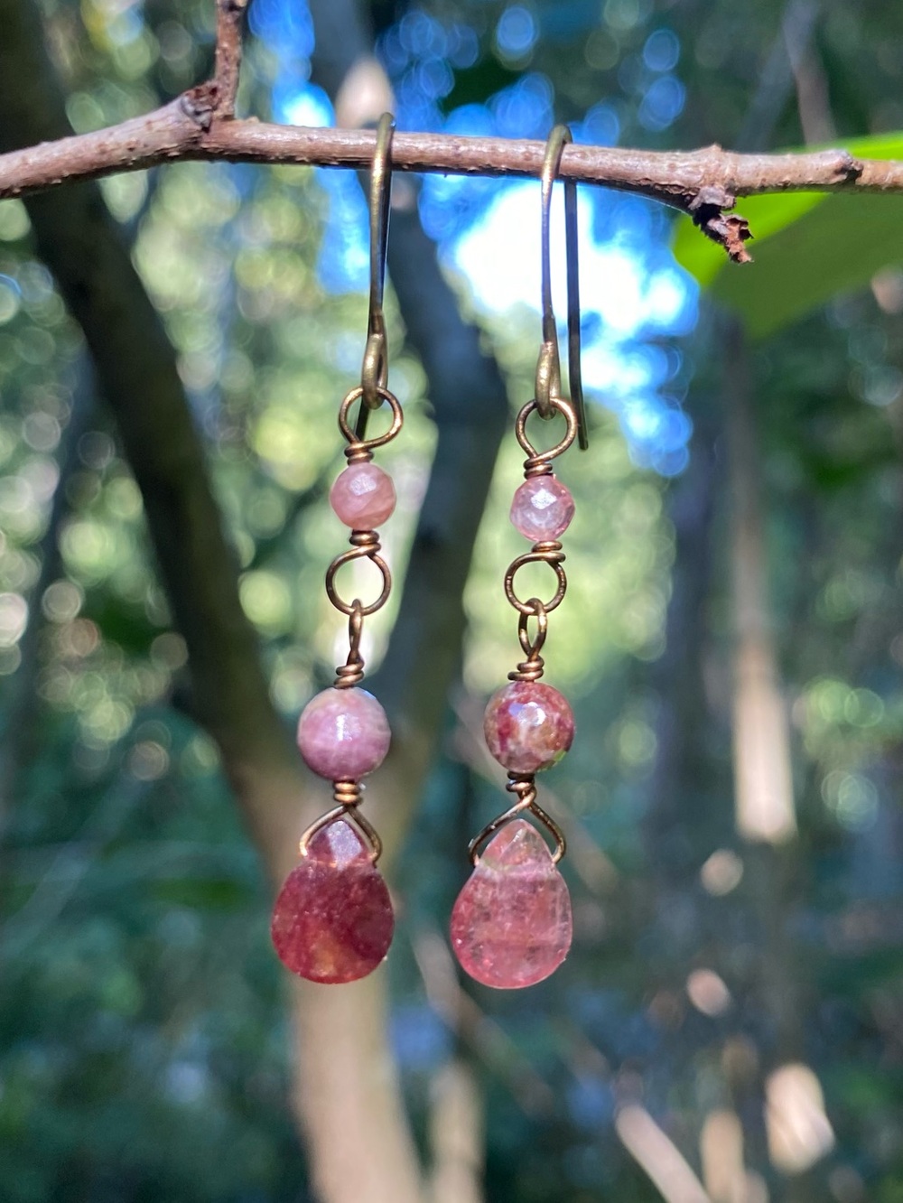 Tourmaline Dangle Earrings
